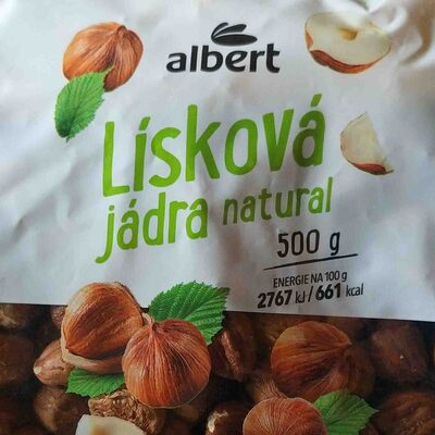 Lísková jádra natural