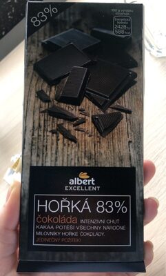 čokoláda Hořká 83%