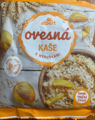 ovesná kaše s meruňkami