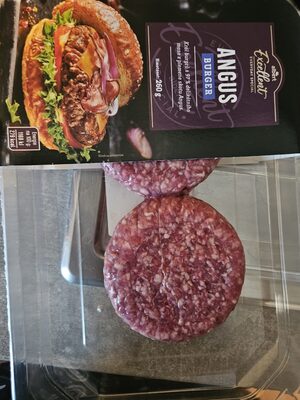 Angus burger front packaging