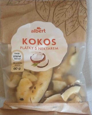 Kokos plátky s nektarem