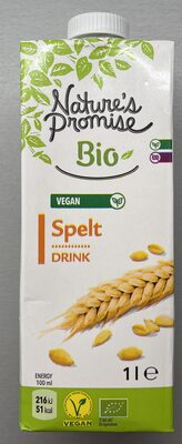 Băutură cu grâu spelta, UHT