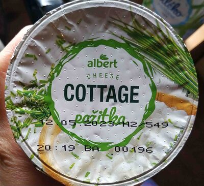 Cottage cheese pažitka