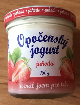 Opočenský jogurt jahoda
