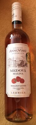 Medová malina front packaging
