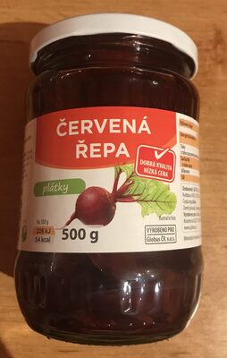 Červená řepa plátky