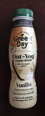 Zakysaný ovesný nápoj vanilka