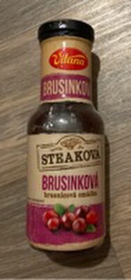 Steaková omáčka Brusinková