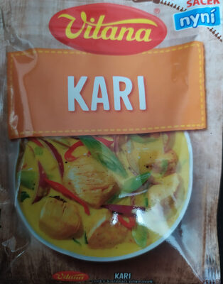 Kari koření front packaging
