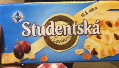 Studentská pečeť bílá front packaging