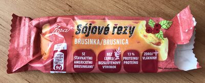 Sójové řezy brusinka