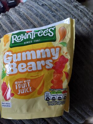 Gummy Bears front packaging