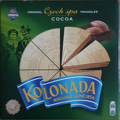 Kolonáda Lázeňské trojhránky kakaové