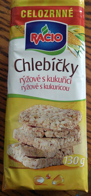 chlebičky rýžové s kukuřicí