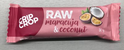Tyčinka maracuja & coconut front packaging