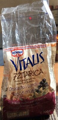 Vitalis 7.Zitarica front packaging