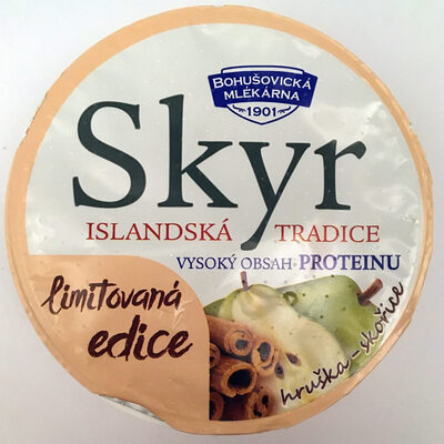 Skyr limitovaná edice hruška-skořice