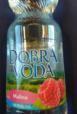 dobrá voda s příchutí malina neperlivá