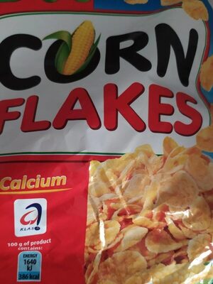 Corn flakes front packaging