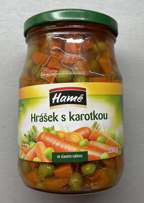 Hrášek s karotkou