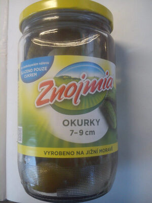 okurky 7-9 cm