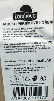 Jablko perníkové koření