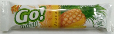 Батончик мюсли "Fit GO!" ананас