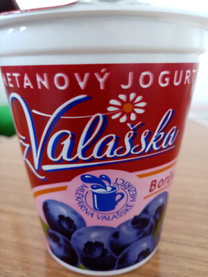 Smotanový jogurt čučoriedka