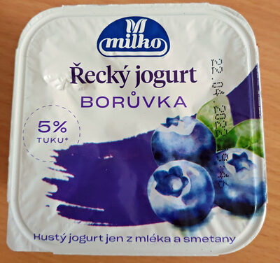 Řecký jogurt borůvka