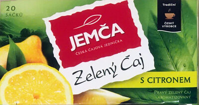 Zelený čaj s citronem