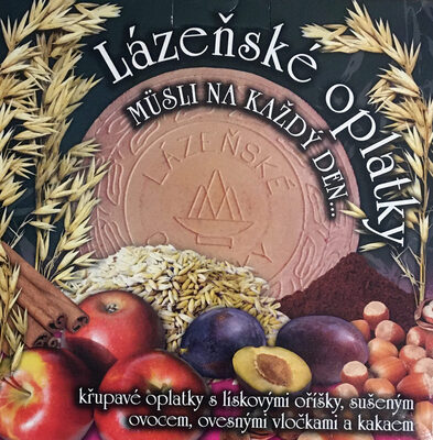 Lázeňské oplatky Musli na každý den