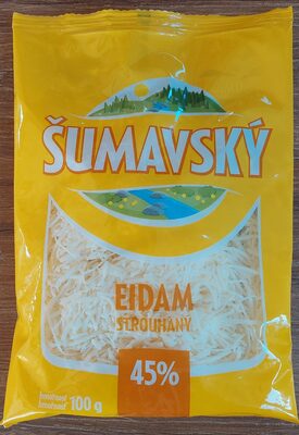 Šumavský Eidam strouhaný 45%