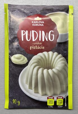 Pudink s příchutí pistácie