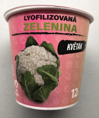 Lyofilizovaný květák front packaging