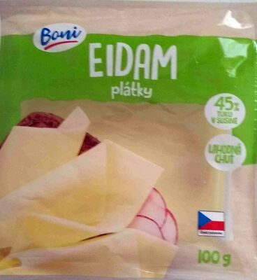Eidam plátky front packaging