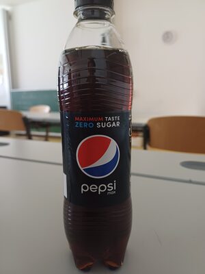 Pepsi max front packaging