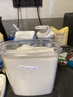 Špaldová mouka celozrnná jemně mletá front packaging