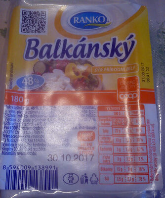 Balkánský front packaging