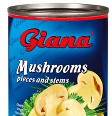 Žampiony krájené ve slaném nálevu front packaging