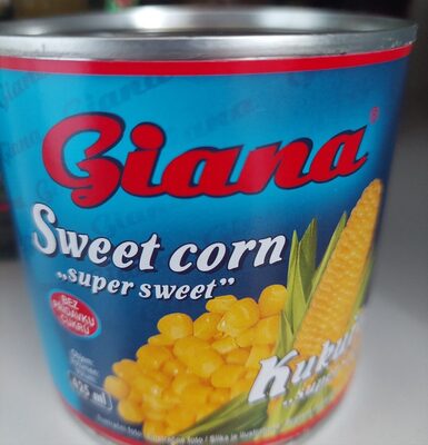 Kukuřice super sladká, sweet corn