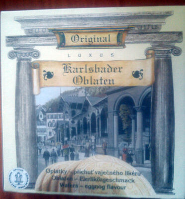 Oplatky - příchuť vaječného likéru