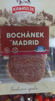 Bochánek Madrid Krahulík front packaging