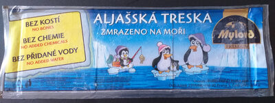 Aljašská treska, zmrazeno na moři