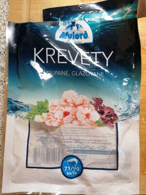 Krevety loupané, glazované