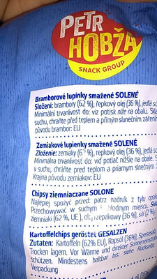 Moravské brambůrky front packaging