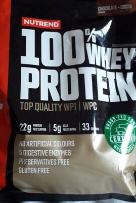 100% Whey Protein čokoláda/kakao