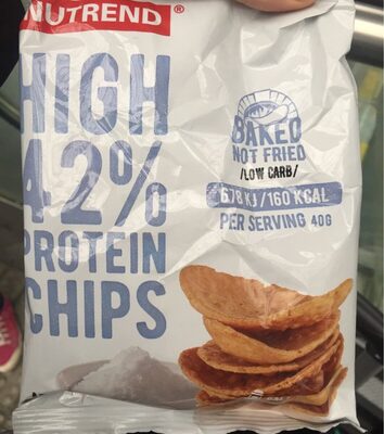 High Protein Chips, Chipsy, Slané front packaging