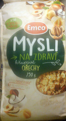 Mysli na zdraví křupavé ořechy