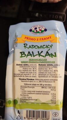 balkan radonicky front packaging