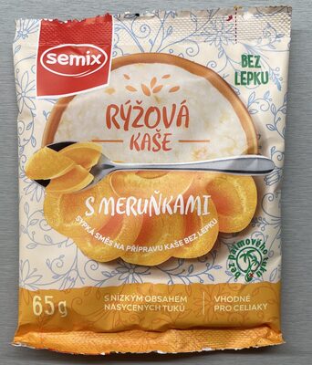 Rýžová kaše s meruňkami